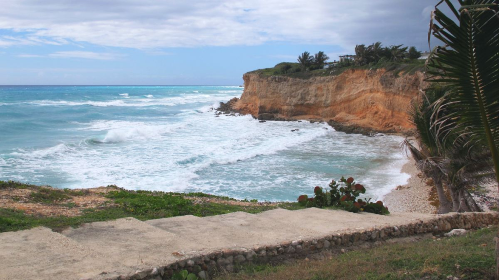 The bays of Barahona. Caribbean Sea. South of the Dominican Republic