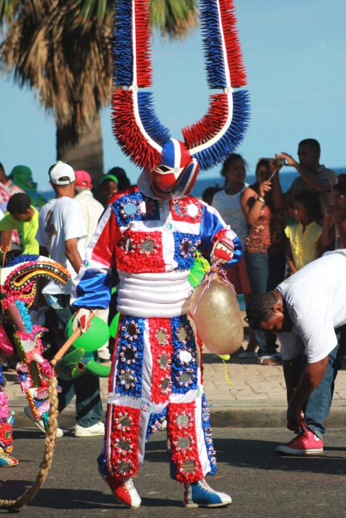 Carnaval en Santo Domingo, paseo marítimo del Malecón. República Dominicana