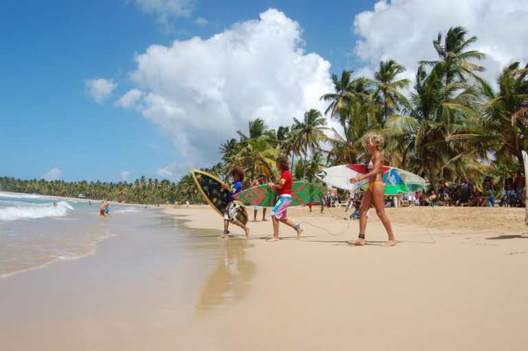 Dominican Republic. Surfing. Master of the Ocean.