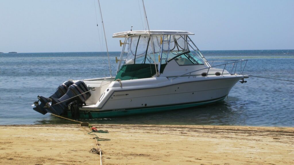Pesca oceánica. Barcos de pesca. Las Terrenas, Samaná, República Dominicana