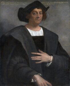 Sebastiano del Piombo. «Портрет, приписываемый Христофору Колумбу», 1519. Metropolitan Museum of Art / Wikimedia Commons, public domain.