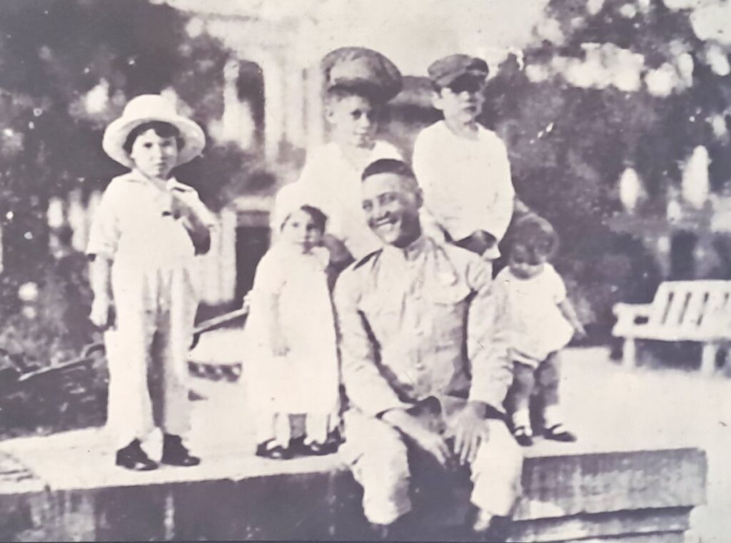 Fotografía de 1927 de la colección del Museo de la Policía, Zona Colonial de Santo Domingo